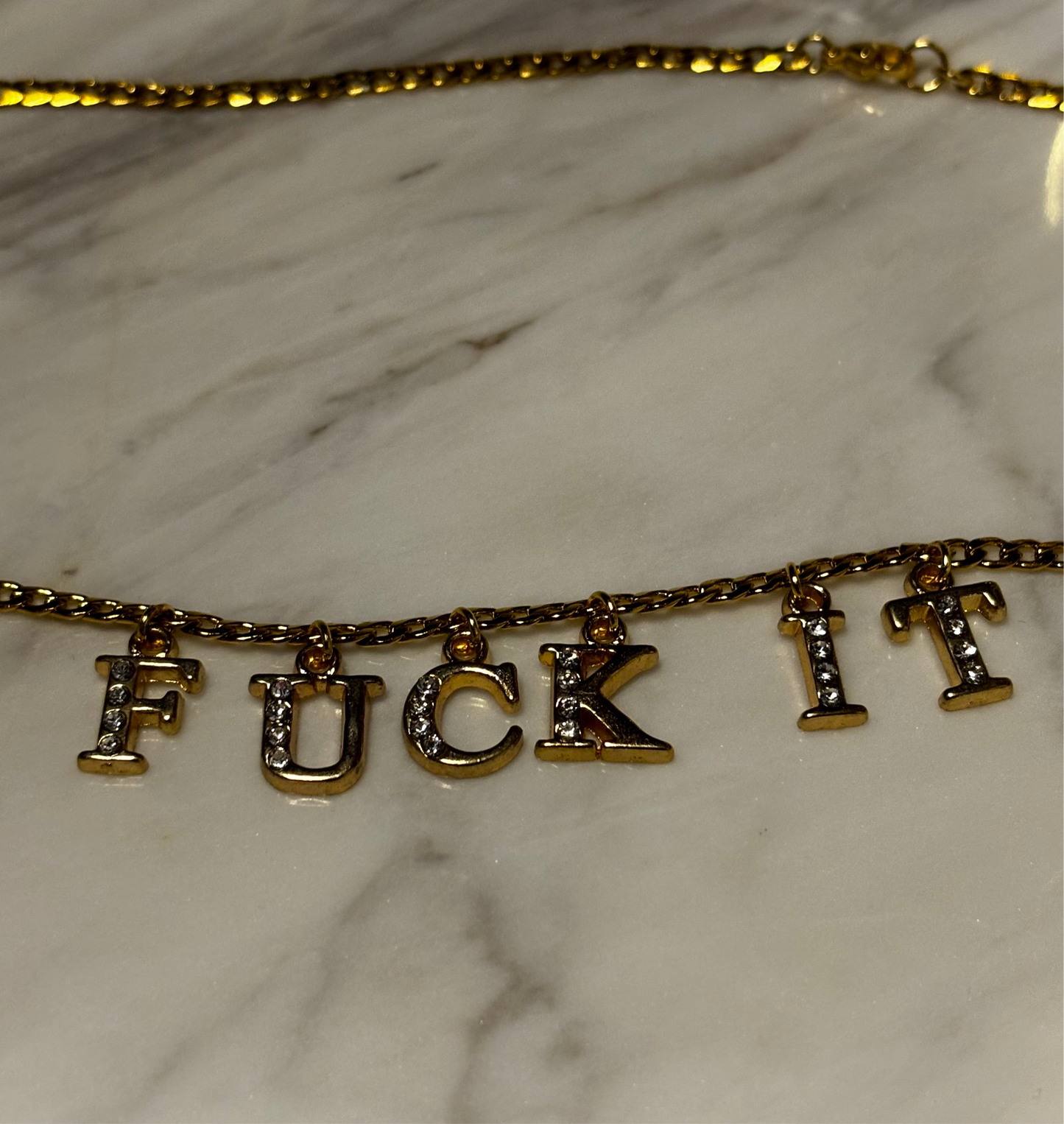 ‘Fuck it’ Necklace