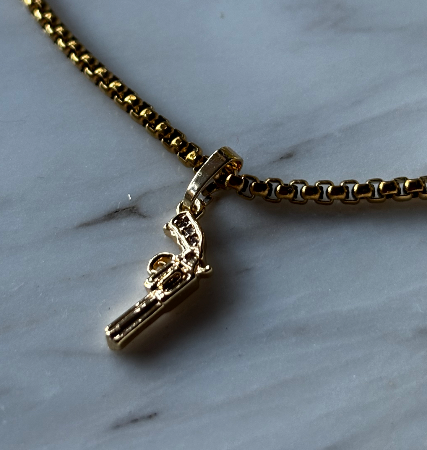 ‘Don’t Shoot the Messenger’ Necklace