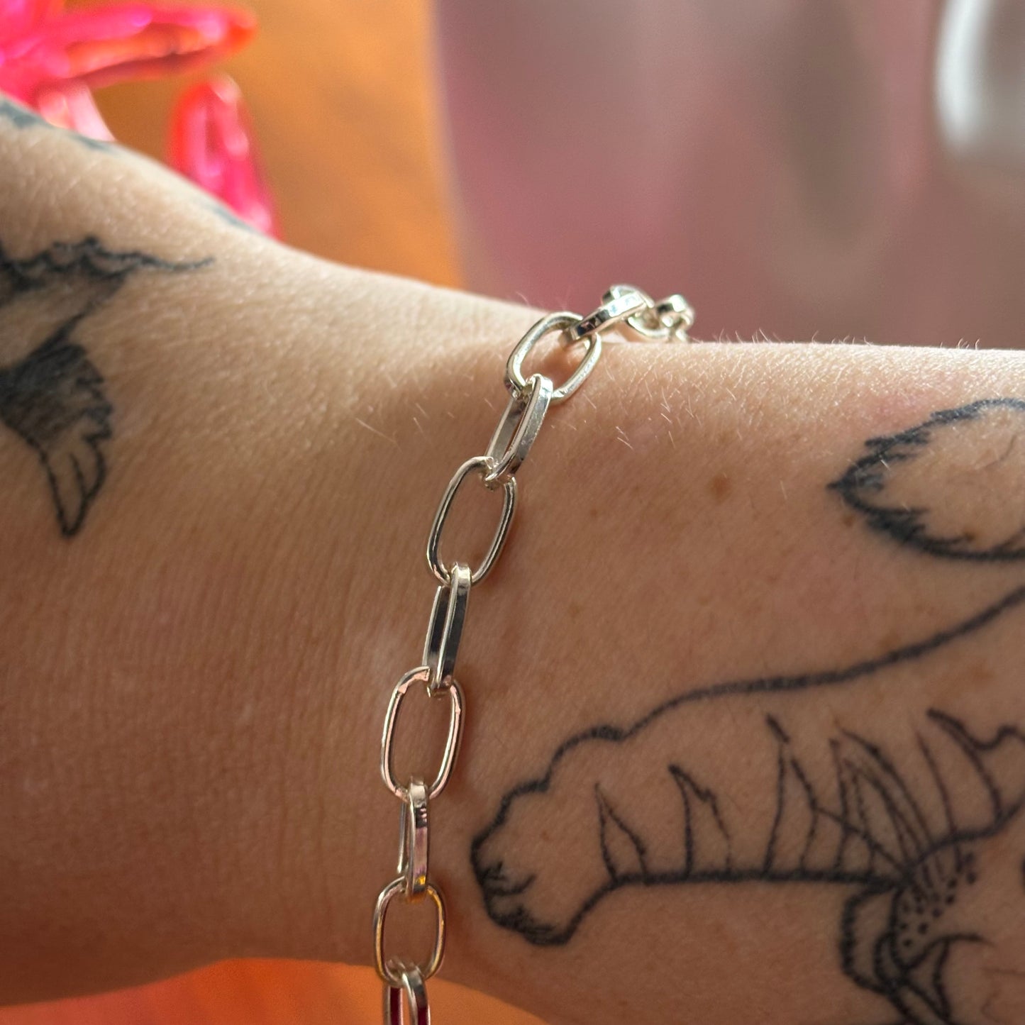 Silver Plated Bachelor Chain Necklace
