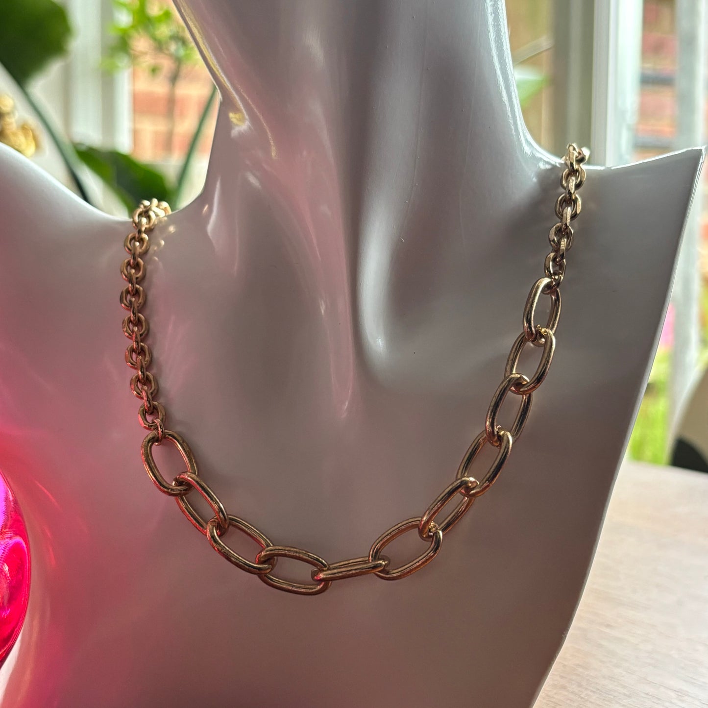 Gold Mixed Links Chain Necklace… NO TWO WILL BE THE SAME!