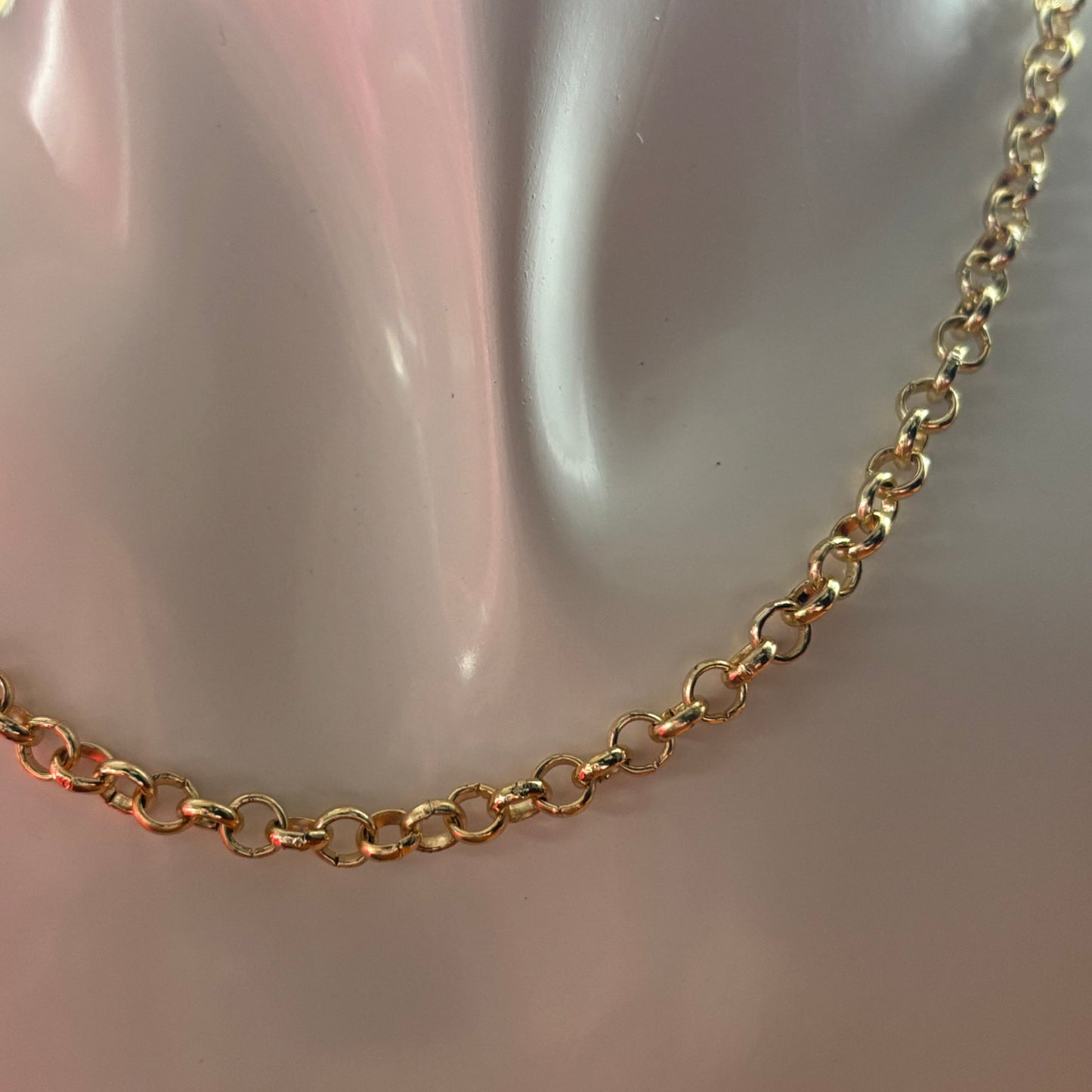 Gold Plated Bachelor Chain Necklace