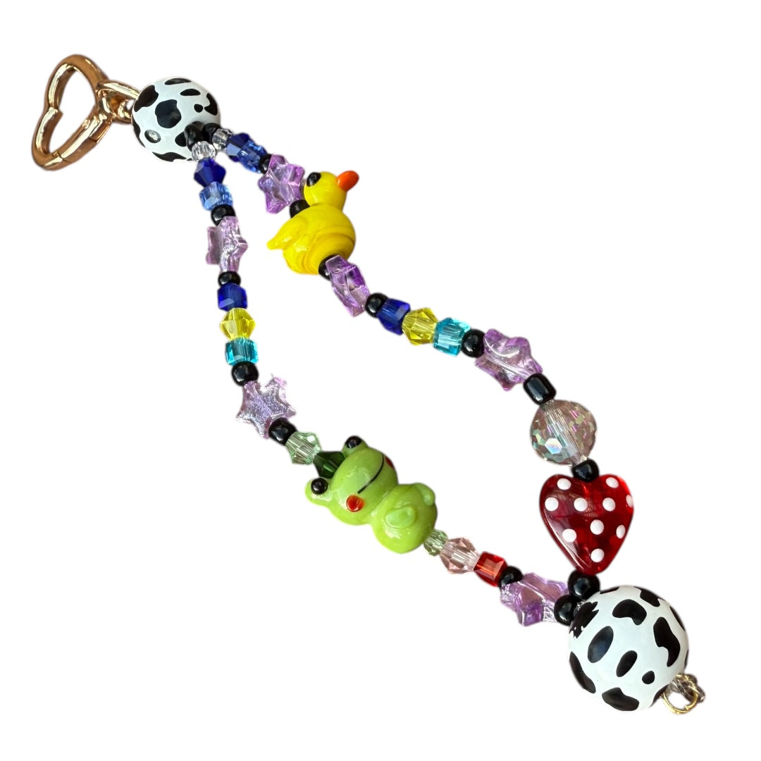 ‘We’re All Mad Around Here’ Bag Charm
