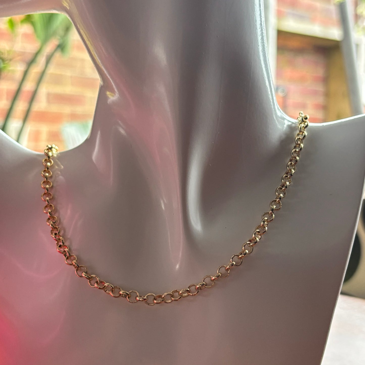 Gold Plated Bachelor Chain Necklace