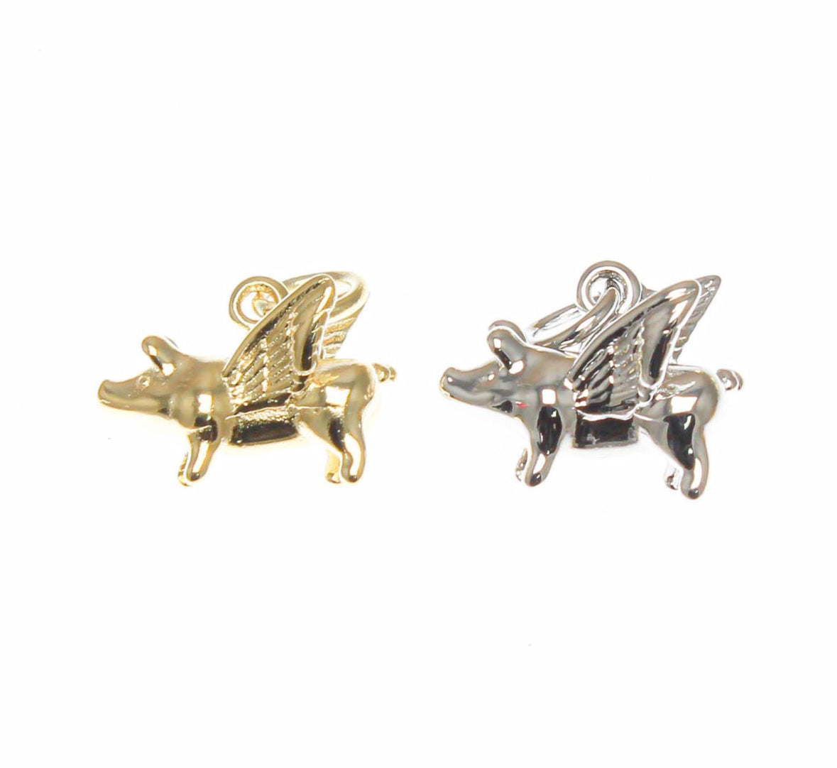 Flying Pig Charm