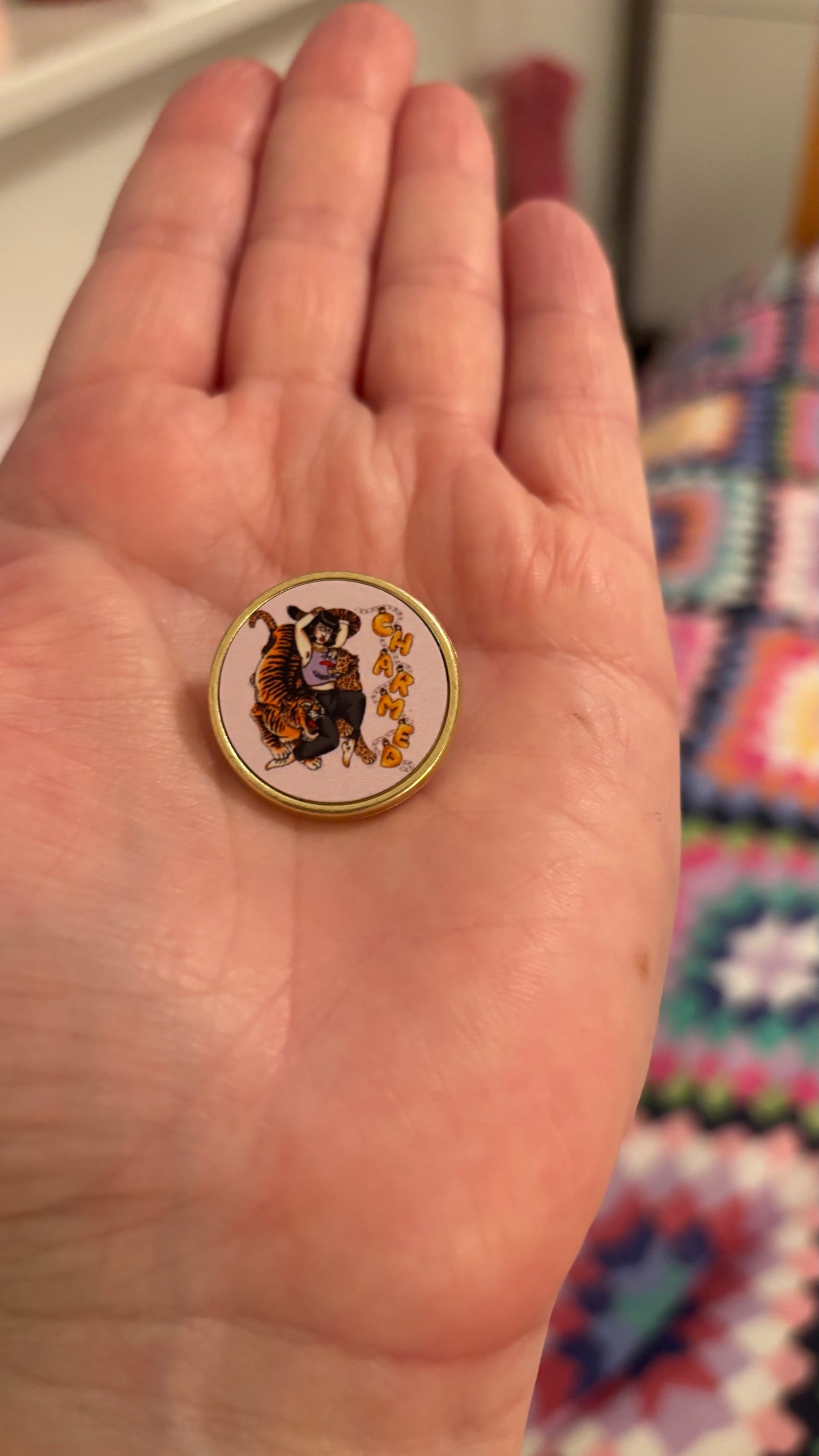 Charmed Pin Badge