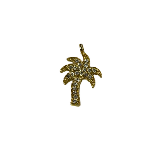 Cubic Zirconia Palm Tree