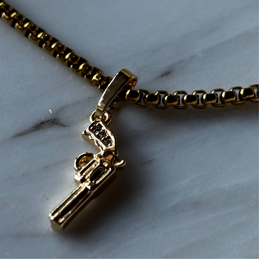 ‘Don’t Shoot the Messenger’ Necklace