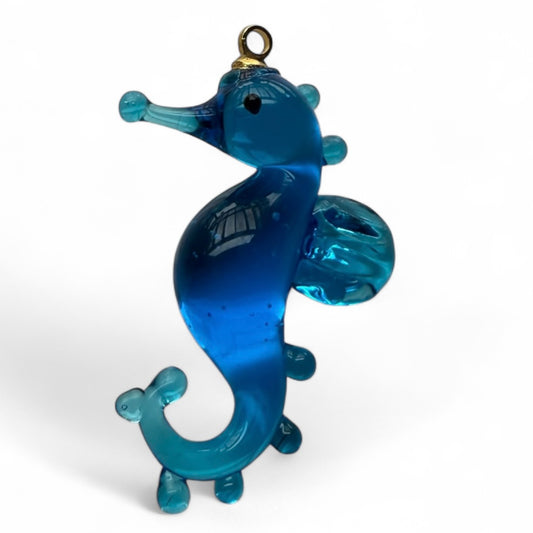 Blue Murano Glass Starfish Charm