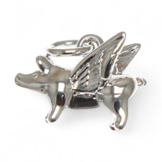 Flying Pig Charm