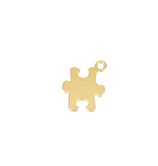 Jigsaw Piece Charm