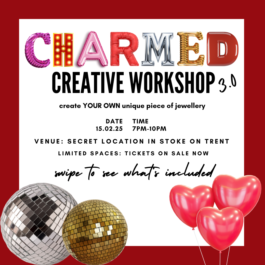 Charmed Creative Workshop 3.0 @ A SECRET LOCATION in Stoke-on-Trent on 15th February 2025