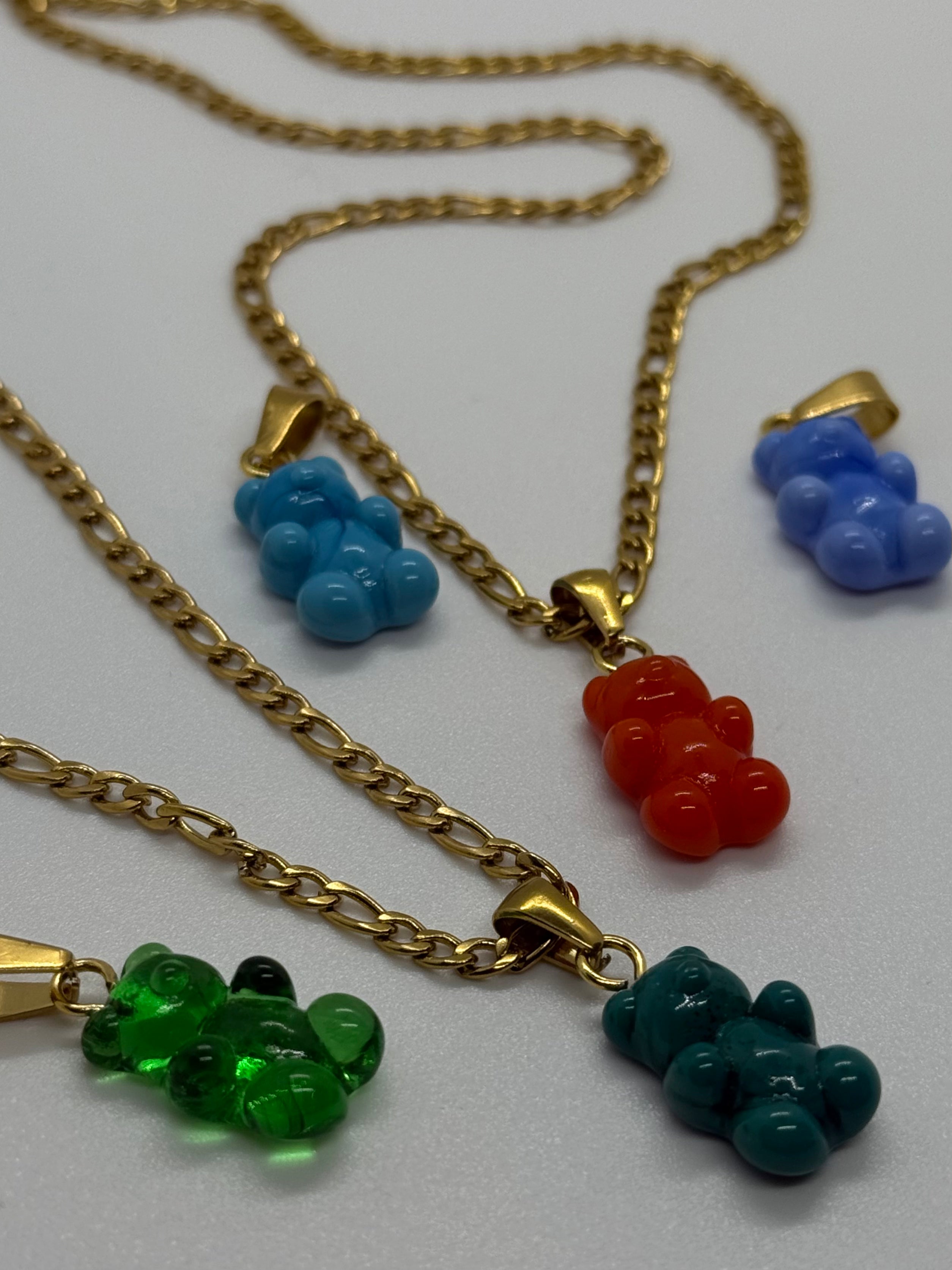 Bestie Bears Charm Necklace