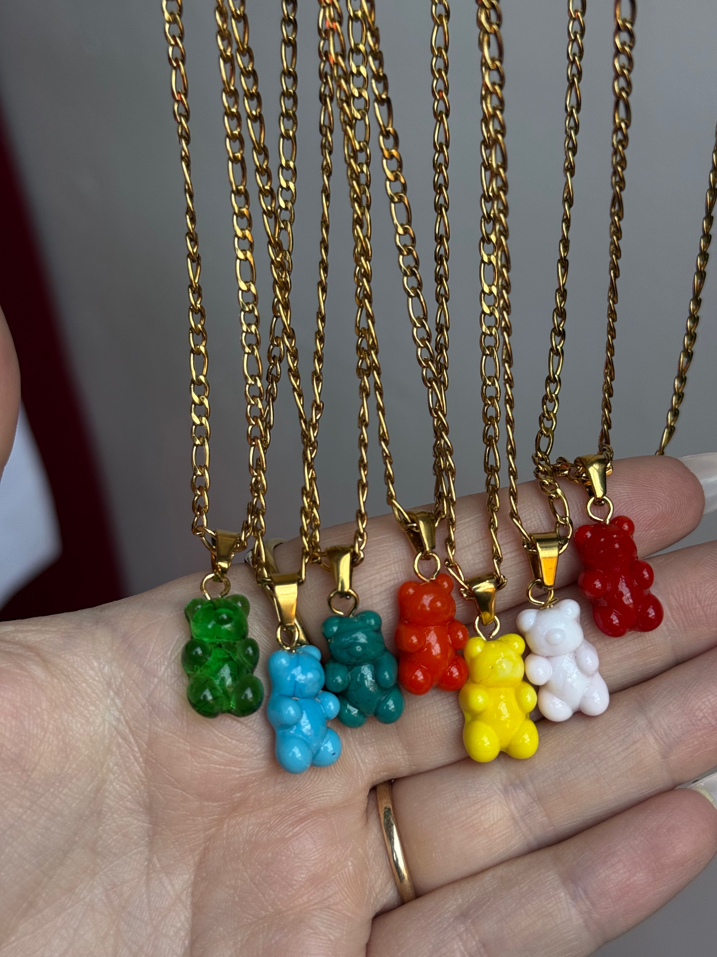 Bestie Bears Charm Necklace