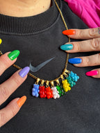 Bestie Bears Charm Necklace